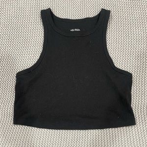 LIKE NEW Ribbed Cropped Tank Top Wild Fable